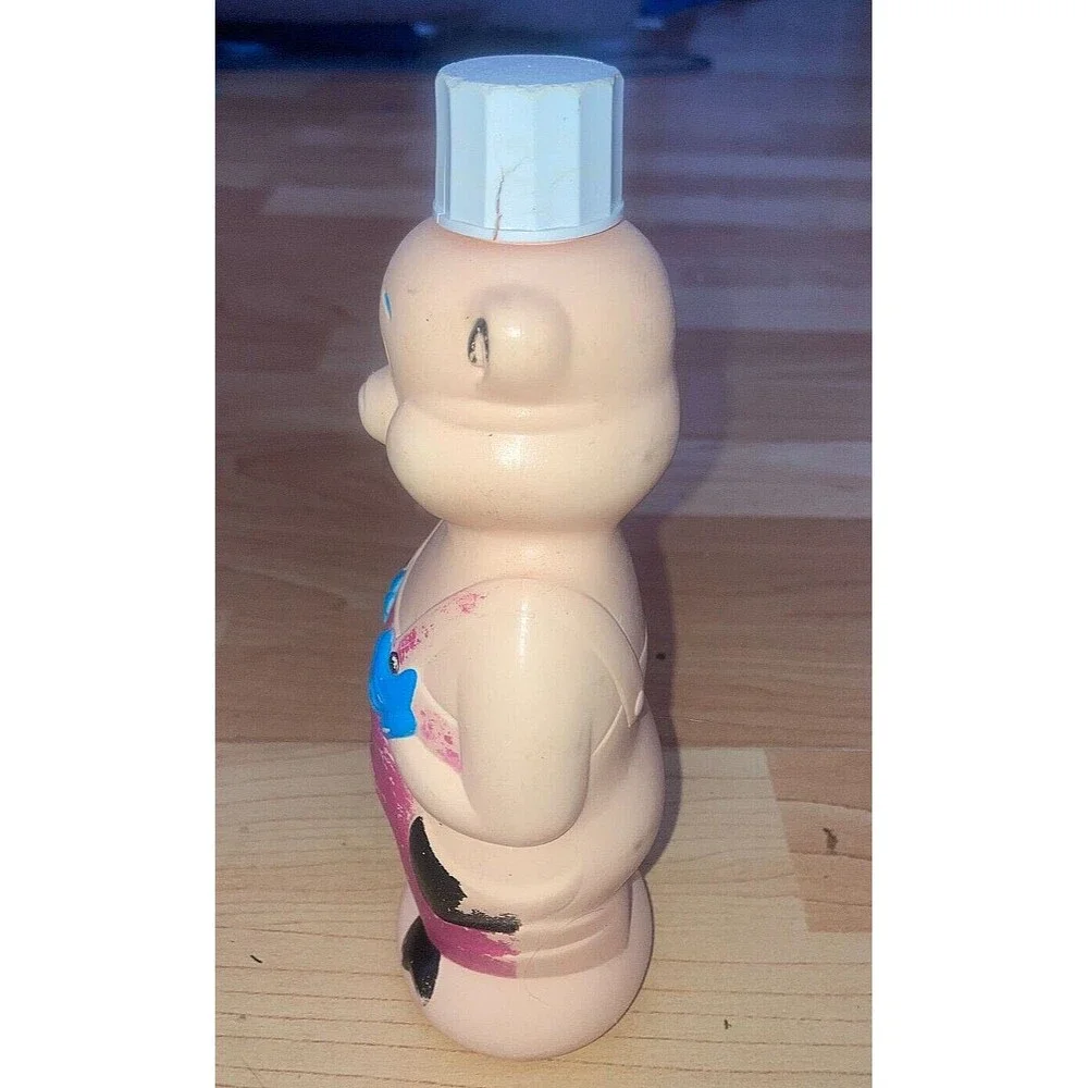 Vintage Tubby Time Soap Bubble Bath Bottle Pig 1960’s